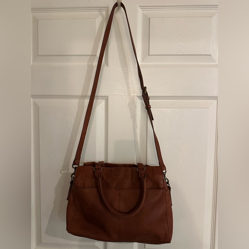 American Leather Co. Brown Crossbody Bag